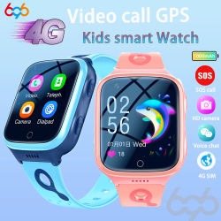 2025 nuevo 4G niños reloj inteligente cámara SOS impermeable GPS WIFI Video llamada Monitor rastreador ubicación LBS Smartwatch niños relojes