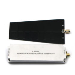 Módulo Generador de Señal RF VCO de 2.4 GHz y 10 W con Bluetooth y WiFi + Antena para Auriculares BT de 2.4 GHz, Altavoces, Cámaras WiFi