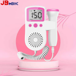 Detector de ritmo cardíaco de bebé con ultrasonido de 3MHz, Monitor ultrasónico de latido del corazón para bebé, Monitor Fetal, estetoscopio Doppler para embarazo