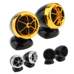 2 uds 1200W subwoofer altavoces de coche Universal cúpula Tweeter sonido vehículo Auto música estéreo modificado altavoces 3 colores opcionales