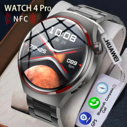 2025 nuevo para HUAWEI Watch 4 PRO reloj inteligente hombres mujeres AMOLED pantalla HD Bluetooth llamada GPS NFC ritmo cardíaco deporte Smartwatch mujeres