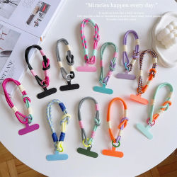 Cordón para teléfono, correa para la muñeca, pieza de conexión para funda de teléfono, accesorios universales para funda de teléfono, colgante portátil antideslizante y anticaída