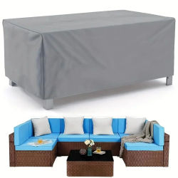 Cubiertas para muebles de patio, cubiertas para sillas y mesas de patio, cuadradas y rectangulares, impermeables y resistentes para exteriores