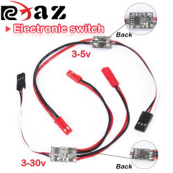 Interruptor electrónico de Control remoto de alta corriente 2-20A, modelo aéreo de 3-30V, protección de plantas, Dron RC, bomba de agua, Control de señal PWM