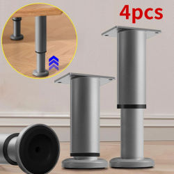 4 patas ajustables para muebles, patas de mesa, utilizadas para gabinetes, sofás, marcos de cama, mesas, patas de soporte para muebles