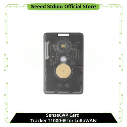 Rastreador de tarjetas SenseCAP T1000-E para seguimiento GPS LoRaWAN de código abierto Integrar temperatura, luz, sensores accel de 3 ejes Bluetooth WiFi