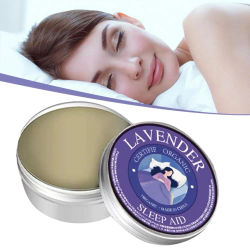 Crema para dormir - Hidratación profunda y fragancia duradera, Lavanda - Planta Natural, crema de noche portátil