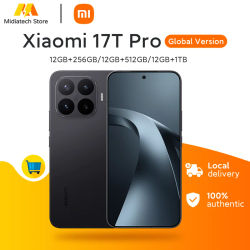 Versión Global Xiaomi 17T Pro Smartphone MediaTek Dimensity 9500 7000mAh 100W Cámara de 50MP con OIS Pantalla de 6.83" 144Hz IP68 Almacenamiento de 256GB / 512GB / 1TB Teléfono Móvil Xiaomi