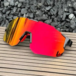 Gafas de Ciclismo para Hombre, Protección UV400, Lentes de Sol para Bicicleta, Gafas de Ciclismo para Exteriores, Lentes de Sol para Hombre