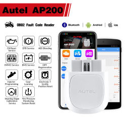 Autel MaxiAP AP200 escáner Bluetooth OBD2 todo el sistema herramienta de diagnóstico automotriz lector de código TPMS herramienta EPB