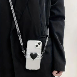 Cordón para teléfono móvil con Clip trasero, funda para teléfono móvil, cordón con Clip trasero, Clip trasero ajustable para teléfono móvil, cuerda larga