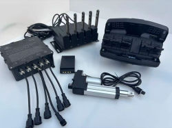 Kit de Control Remoto Inalámbrico de 5 Palancas para Grúas, Manipuladores, Elevadores de Brazo y Cargadoras Compactas