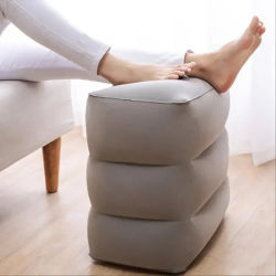 Reposapiés para dormir en vuelo, almohada de descanso para avión, coche, autobús, ajustable, inflable para niños, viajes, almohadas de descanso para dormir WJ529