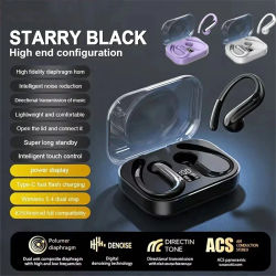 Nuevos Auriculares Bluetooth K60, Sobre la Oreja, Inalámbricos, Sonido de Alta Calidad, Batería de Larga Duración, Pantalla Digital, Tres Colores