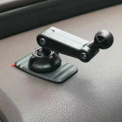 Base de bola de 17 mm para soporte de teléfono de coche, base adhesiva para salpicadero de coche, soporte para teléfono móvil, accesorio para coche