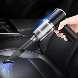 Aspiradora combinada de succión y soplado integrada 3 en 1, aspiradora doméstica con carga USB para coche pequeño