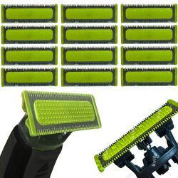 KVIFO 1-5 piezas de repuesto para Philips Oneblade, cuchilla de repuesto para QP2520 QP2530 QP2527 QP2533 QP2630 QP6520