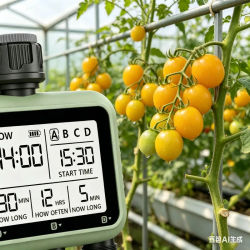 Temporizador de Riego de 4 Vías para Jardín, Controlador de Goteo Automático, Interfaz Universal, Fácil Configuración, Dispositivo de Riego para Plantas de Exterior