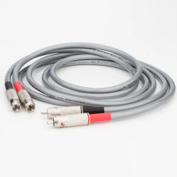 Cable de altavoz de referencia de nota de Audio HIFI de alta gama ISIS plateado 99.9999% Cable de señal de Audio RCA/XLR para amplificador de altavoz