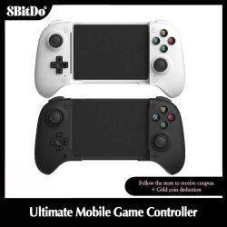 Controlador de juego para móvil 8BitDo Ultimate, mando Bluetooth con disparadores de joysticks de efecto Hall para teléfonos inteligentes y tabletas Android