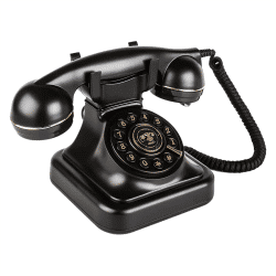 Venta Teléfono fijo Retro, teléfonos fijos antiguos Vintage con campana de Metal clásica, teléfono Retro para el hogar y la Oficina