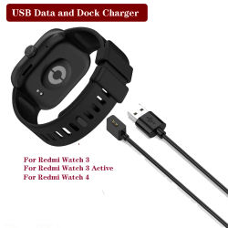 Cable de carga rápida para Redmi Watch 3, Cable de carga USB magnético activo, carga de energía para cargador Redmi Watch 4/3