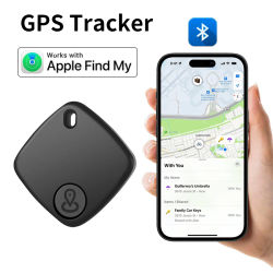 Rastreador GPS para personas mayores con Bluetooth, funciona con IOS, encontrar mi aplicación, buscador de llaves para perros y mascotas, posicionador de coche para niños, dispositivo antipérdida,