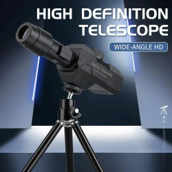 Telescopio Digital WiFi, Zoom 70x, Cámara Monocular 1920X1080 con Monitor, Trípode y Control por Aplicación Móvil, Compatible con Sistemas Android e iOS