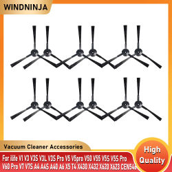 Accesorios de cepillo lateral para aspiradoras iLife V5 V5S Pro V3 V3S V5Pro V50 V55 X5 V7 V7S A4 A4S A40 A6 CEN546 CEN550 X432 X620 X623