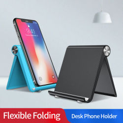 Soporte Universal Ajustable para Teléfono - Soporte Plegable Portátil para Escritorio para iPhone, Samsung y Todos los Teléfonos Celulares