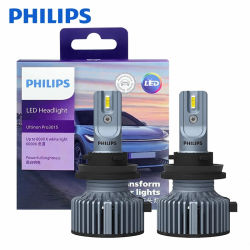Philips LED H11 Ultinon Pro3015 12V/24V 6000K Lámparas LED para faros delanteros de automóvil de color blanco brillante, 2x