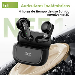 HTC NE51 Auriculares Bluetooth TWS Auriculares deportivos inalámbricos de larga duración con micrófono Auriculares intrauditivos Auriculares con traductor AI