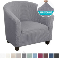 Sillones de bañera para Club, funda para silla, fundas de sofá individuales de lana Polar, fundas elásticas para sofá, Protector de muebles para sala de estar