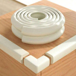 Tiras de parachoques de seguridad para esquina de la Mesa, tiras de protección para bebés, tiras de cubierta suave para esquina de parachoques, protección para las esquinas de las mesas, antigolpes