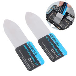 Herramientas de tarjeta de palanca de apertura de teléfono, herramienta de desmontaje de teléfono Flexible ultrafina, palanca de apertura de pantalla, 1PC