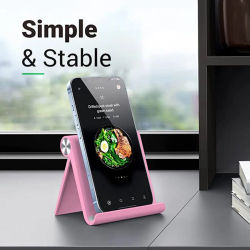 Soporte ajustable multiángulo para teléfono, soporte plegable para teléfono de escritorio, soporte universal para teléfono celular para iPhone, Samsung, tableta