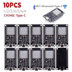 Placa de desarrollo 32D, WiFi + Bluetooth, compatible con TYPE-C, módulo de desarrollo Nodemcu de 30 pines, 1-10 Uds.