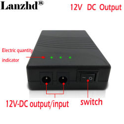 NUEVO 2025: Paquete de Baterías de Iones de Litio 12v 18650 3400mAh 3S1P, Doble CC 12.6V, con Cable 5521 y Cargador