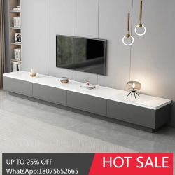 Mueble de TV SGF para uso doméstico, nuevo gabinete integrado de almacenamiento de piso simple y moderno