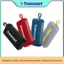 Tronsmart altavoz de bluetooth portátil Trip 2 con Bluetooth, Bajos Mejorados, Resistencia al Agua IPX7, 20 Horas de Reproducción, para Camping, Senderismo y Actividades al Aire Libre