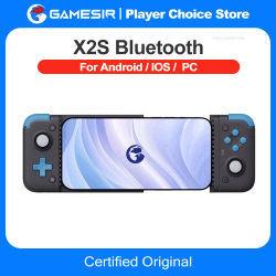GameSir X2s Bluetooth X2s controlador de juegos para teléfono móvil Gamepads Gamepad PC con efecto Hall Stick para Android iPhone iOS