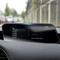 Película protectora de navegación de coche de vidrio templado para Mazda 3 BP Axela CX-30 CX30 2019-2022 LHD pegatinas de pantalla de Monitor de tablero