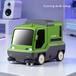 Nueva Serie de Aspiradoras de Escritorio con Control Remoto, Vehículo de Limpieza, Vehículo de Sanitización, Juguete para Niños, Regalo Antiestrés, Adorno