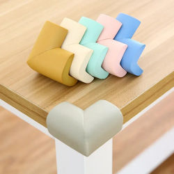 Esquinas de seguridad de borde suave para niños pequeños y bebés, Protector de muebles para el hogar, protectores de mesa, protección infantil, 5/10 Uds.