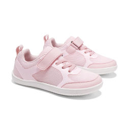 Zapatillas de deporte para bebés, niños y niñas, zapatos descalzos para niños pequeños, zapatillas deportivas de malla para exteriores, zapatillas de tenis informales para correr para niños