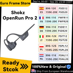 SHOKZ OpenRun Pro 2 S820/S821 auriculares deportivos auriculares abiertos Bluetooth 5,3 micrófono con cancelación de ruido IP55 impermeable