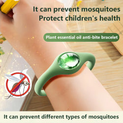 Xiaomi-pulsera repelente de mosquitos, aceite esencial de plantas para acampar al aire libre, pulseras repelentes de mosquitos portátiles para Control de insectos