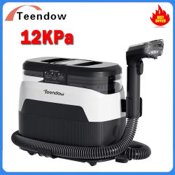 TEENDOW C6 MAX 3-In-1 Upholstery and Carpet Cleaner 1650W Steam 12000Pa Suction Dual Tanks Pet-Friendly