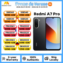 Versión Global Xiaomi Redmi A7 Pro Smartphone Batería de 6000mAh Xiaomi HyperOS Pantalla de 6.9" 120Hz Cámara de 13MP Teléfono Móvil Xiaomi