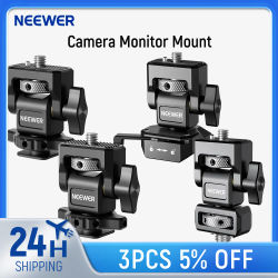NEEWER-abrazadera para cámara DSLR, soporte ajustable para Monitor con zapata fría, tornillo de 1/4 "para Monitor, luz de Flash, accesorio DIY